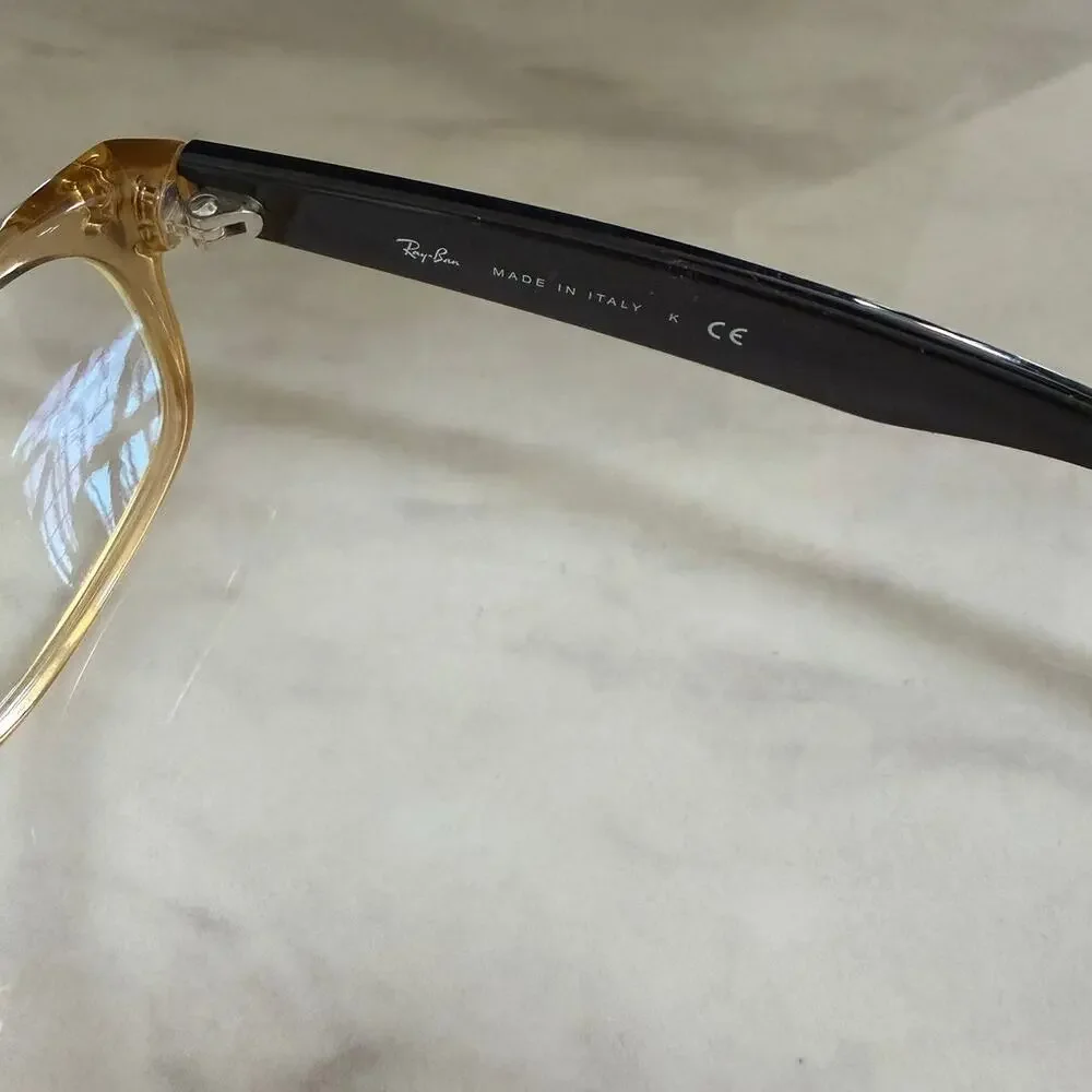 Ray Ban Honey Crystal/Black RB 2132 945 New Wayfarer PRESCRIPTION FRAME ONLY